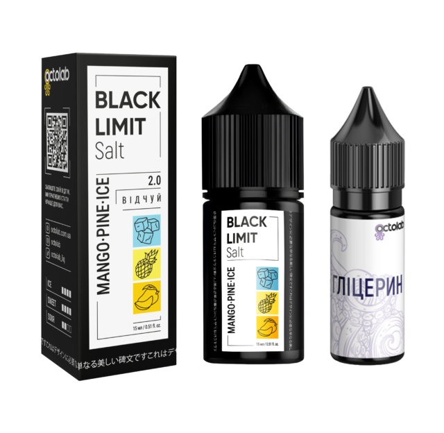 Ароматизатор Octobar Black Limit Mango Pine Ice 30 мл