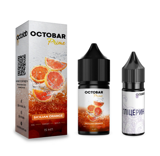 Ароматизатор Octobar Prime Sicillian Orange 30 мл