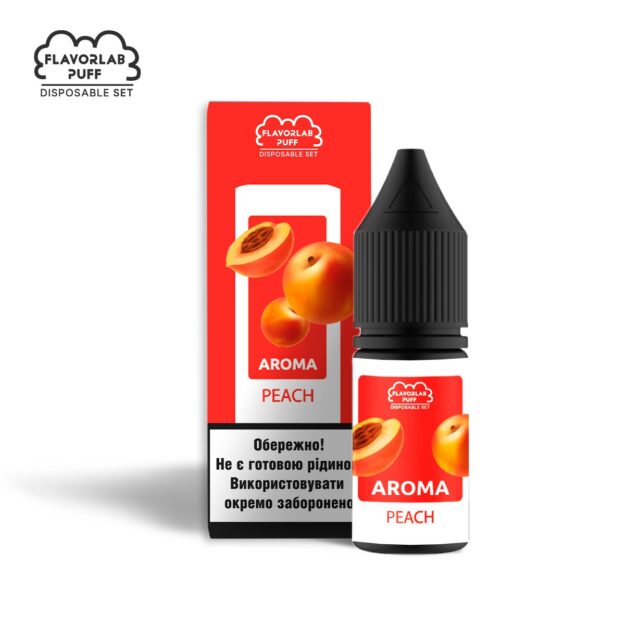 Ароматизатор Flavorlab Disposable Puff Peach 10 мл
