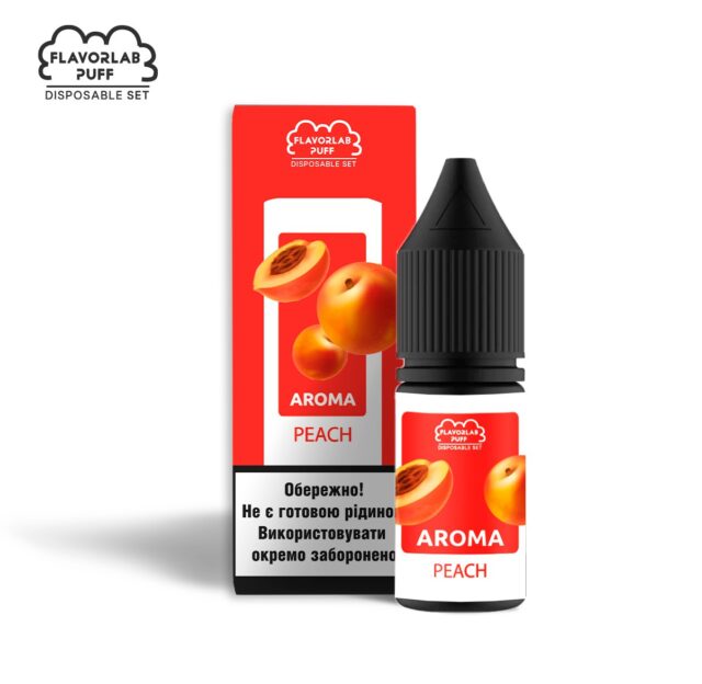 Ароматизатор Flavorlab Disposable Puff Peach 10 мл