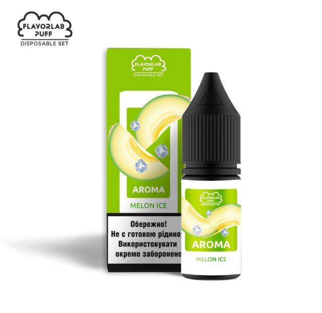 Ароматизатор Flavorlab Disposable Puff Melon Ice 10 мл