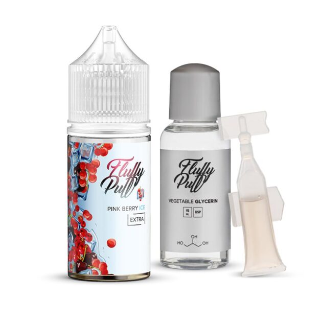 Ароматизатор Fluffy Puff Salt Pink Berry Ice Extra 30 мл
