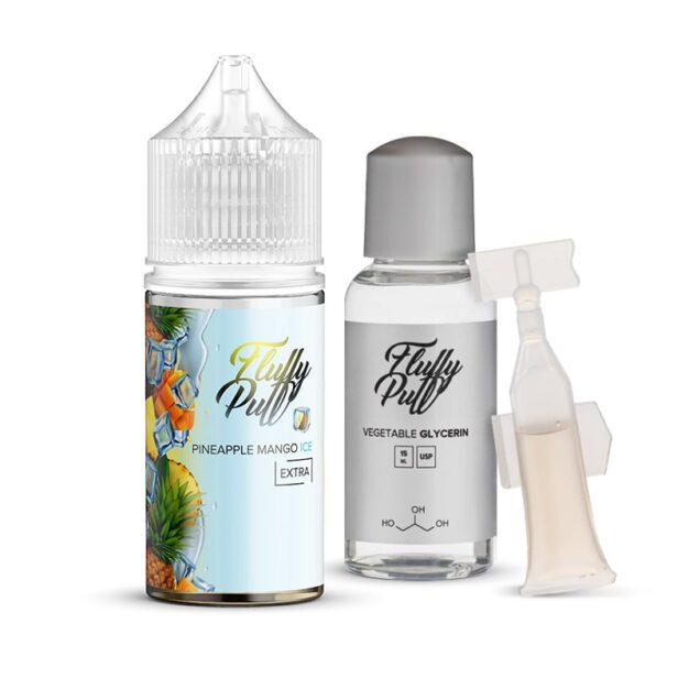 Ароматизатор Fluffy Puff Salt Pineapple Mango Ice Extra 30 мл