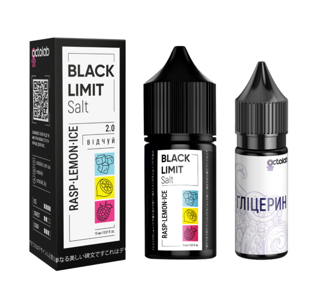 Ароматизатор Octobar Black Limit Rasp Lemon Ice 30 мл