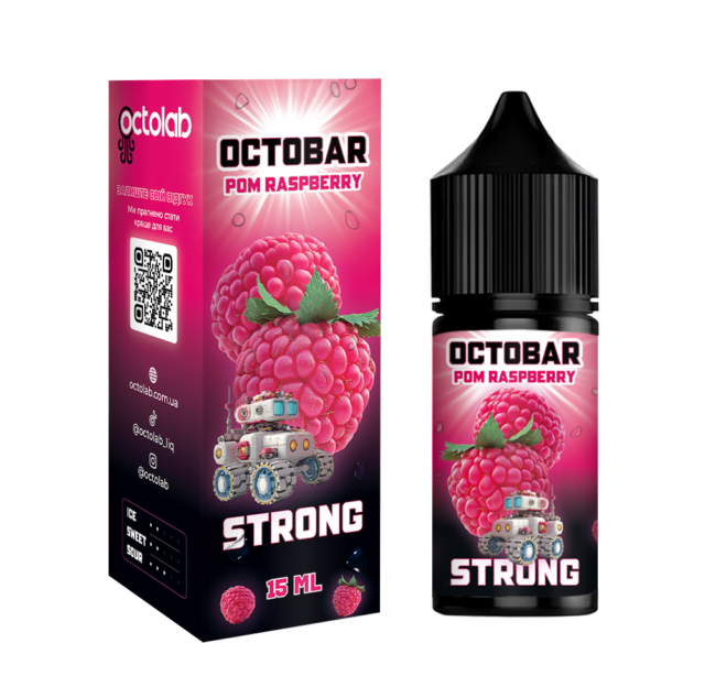 Ароматизатор Octobar Strong Pom Raspberry 30 мл