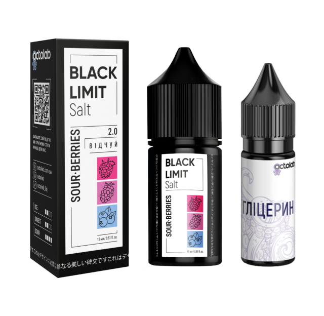 Ароматизатор Octobar Black Limit Sour Berries 30 мл