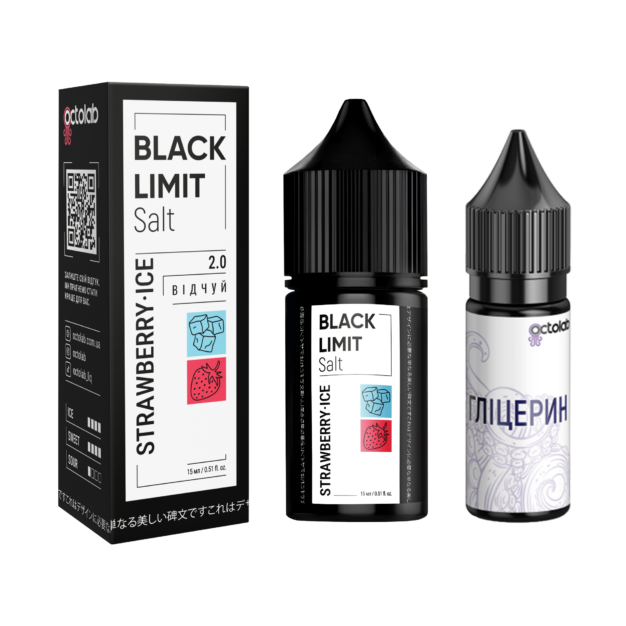 Ароматизатор Octobar Black Limit Strawberry Ice 30 мл
