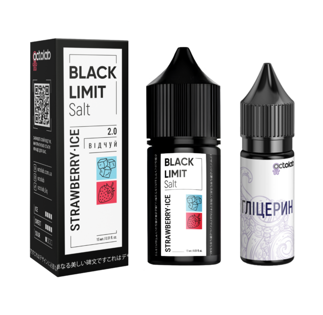 Ароматизатор Octobar Black Limit Strawberry Ice 30 мл