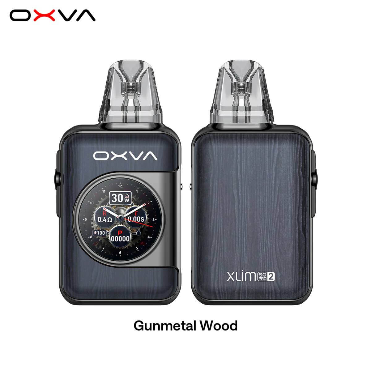 Стартовий набір Oxva Xlim SQ Pro 2 Gunmetal Wood Стартовий набір Oxva Xlim SQ Pro 2 Gunmetal Wood