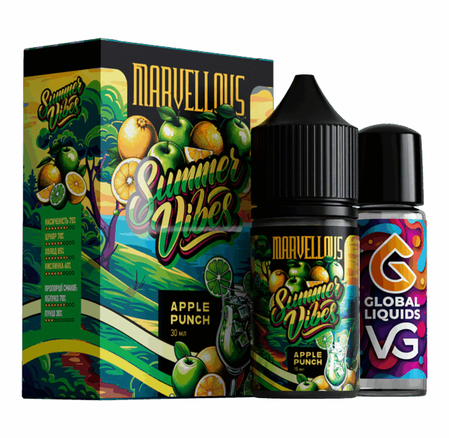 Ароматизатор Marvellous Summer Vibes Apple Punch 30 мл