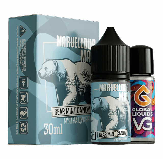 Ароматизатор Marvellous Max Bear Mint Candy 30 мл