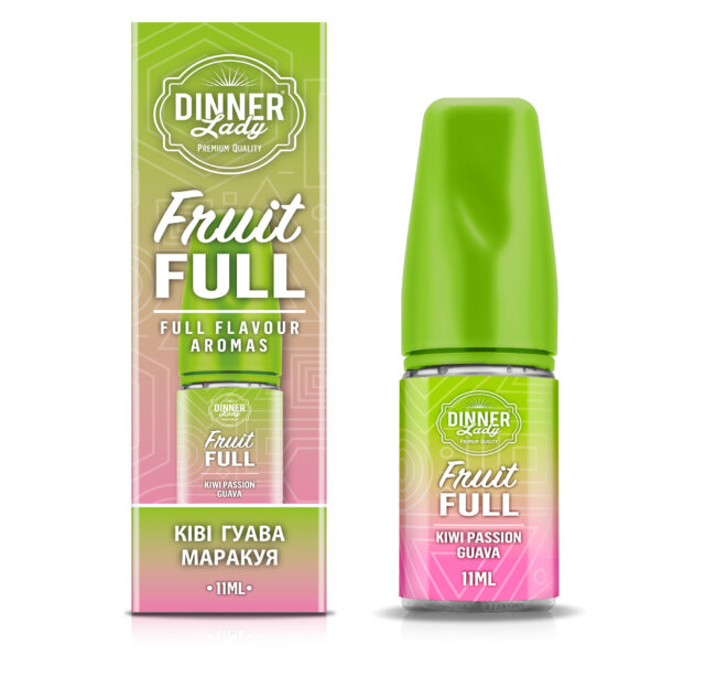 Ароматизатор Dinner Lady Fruitfull Kiwi Passion Guava 11 мл