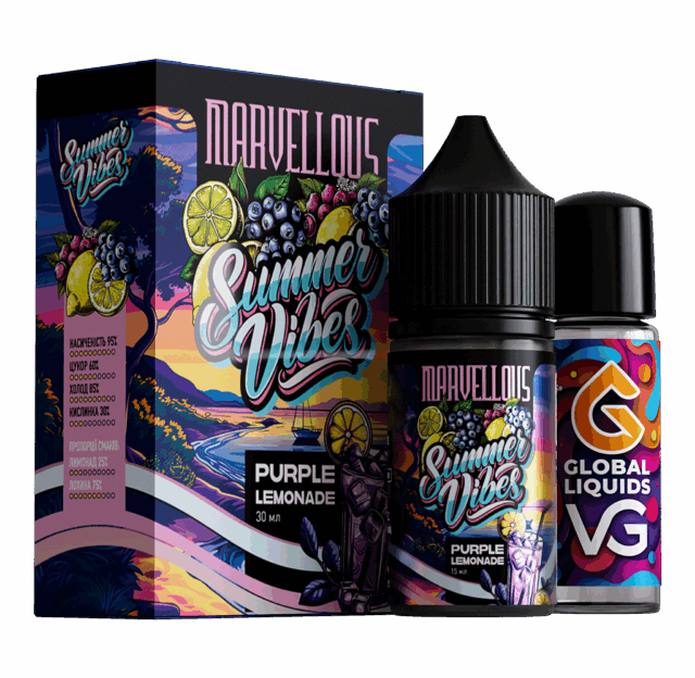 Ароматизатор Marvellous Summer Vibes Purple Lemonade 30 мл