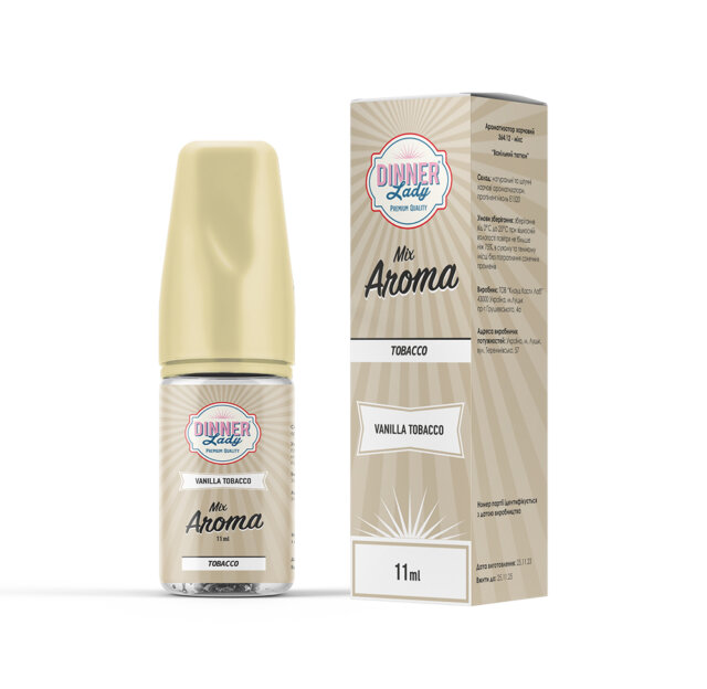 Ароматизатор Dinner Lady Vanilla Tobacco 11 мл