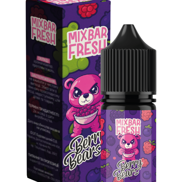 Ароматизатор Mix Bar Fresh Berry Bears 30 мл