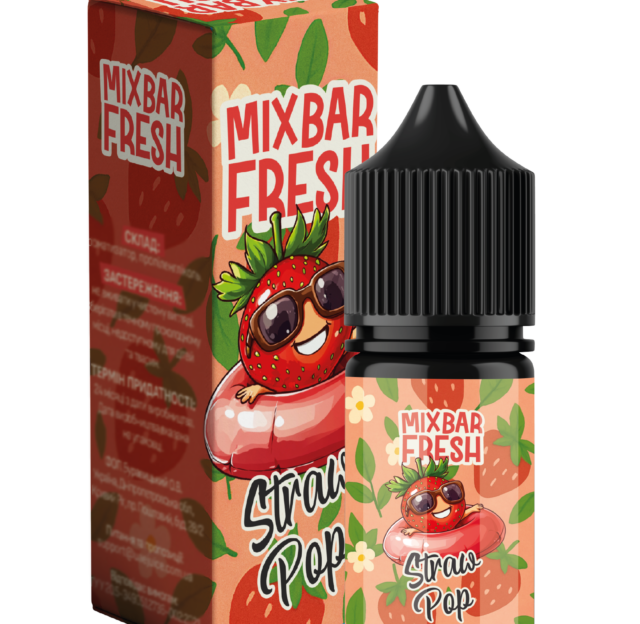 Ароматизатор Mix Bar Fresh Straw Pop 30 мл