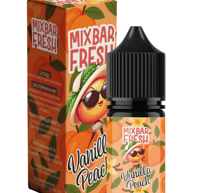 Ароматизатор Mix Bar Fresh Vanilla Peach 30 мл