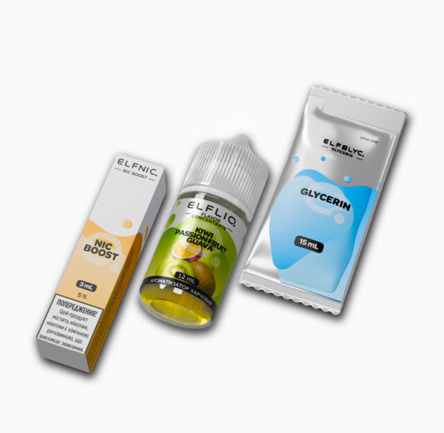 Ароматизатор Elfliq Kiwi Passion Fruit Guava 30 мл